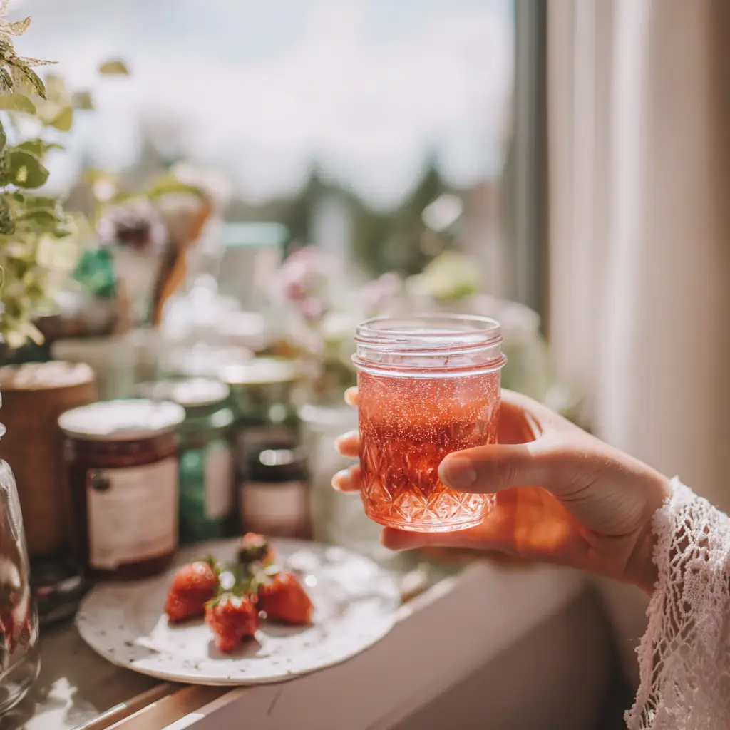 Ingredients for the jello weight loss recipe arranged on a countertop