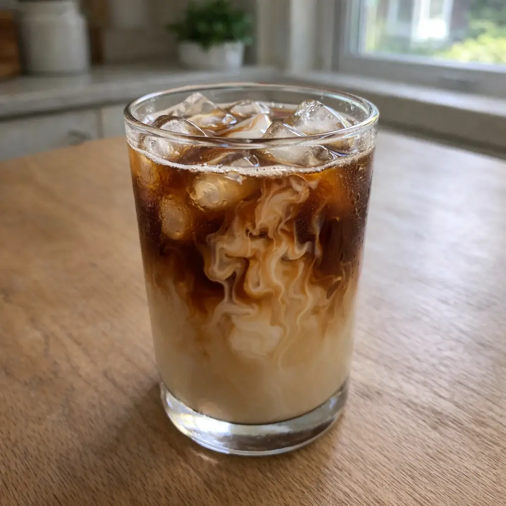 how to brew cold brew coffee - Mason jar of cold brew coffee concentrate with coarse ground coffee and beans