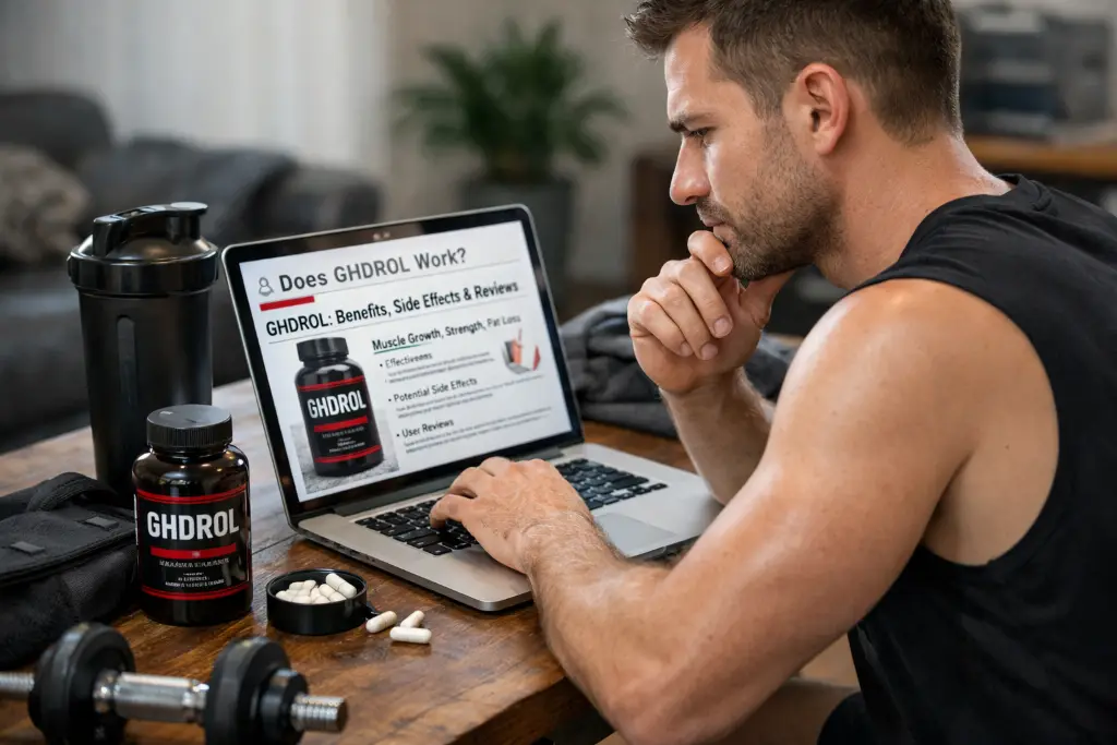 Does GHDROL work? - spilled beside protein shaker in gym