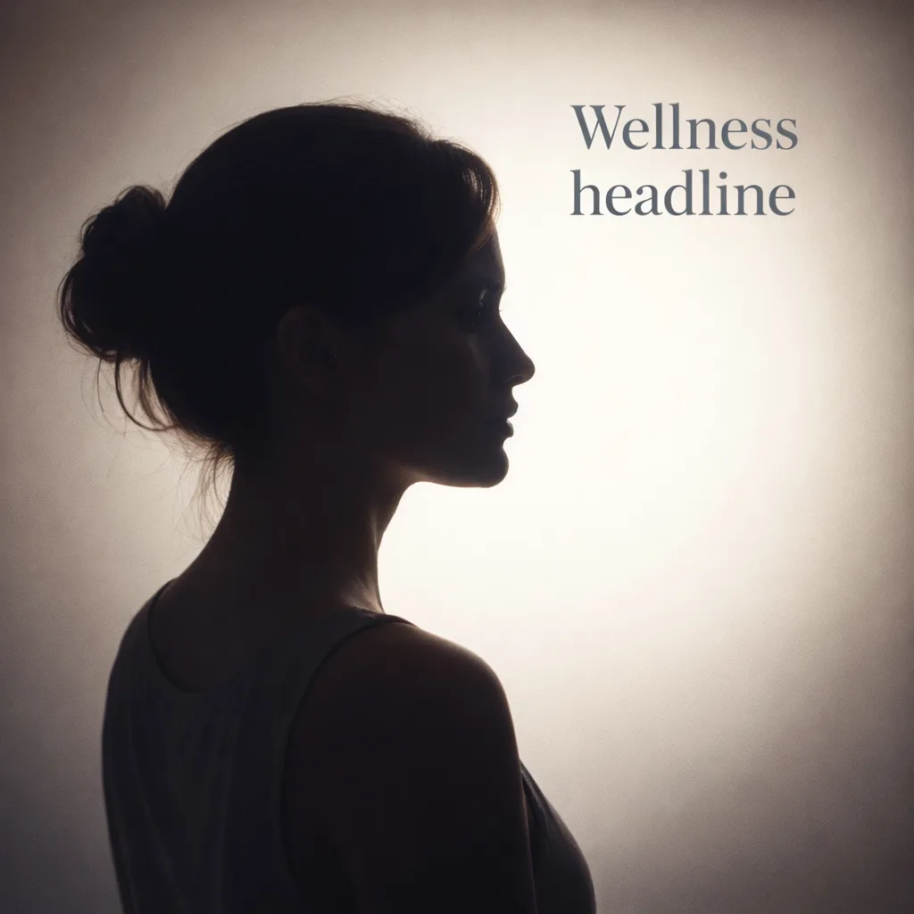 Weight loss myths versus balanced lifestyle concept illustration