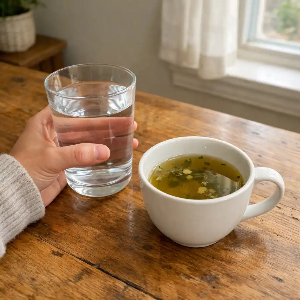 Water, black coffee, and herbal tea as fasting-friendly drinks what can you drink while fasting