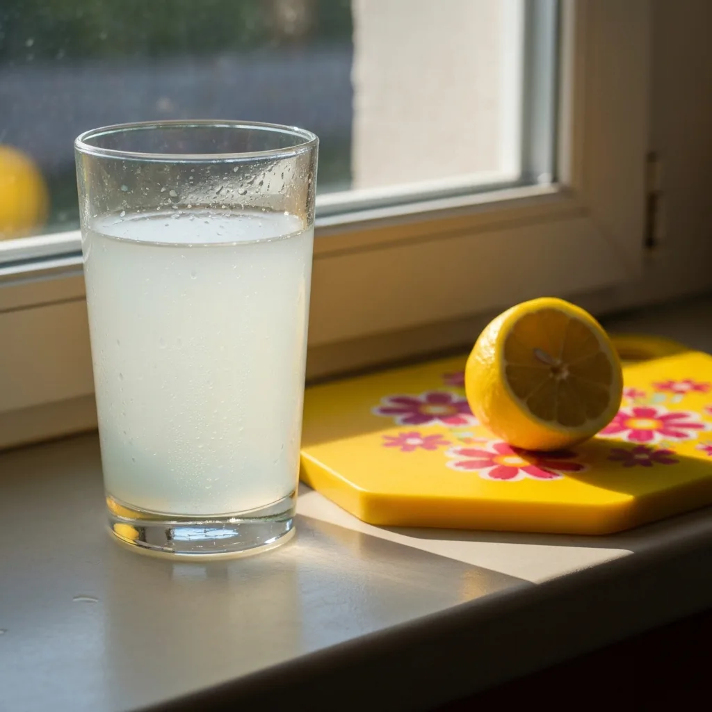 Preparing fresh lemon water in a home kitchen can you have lemon water while fasting