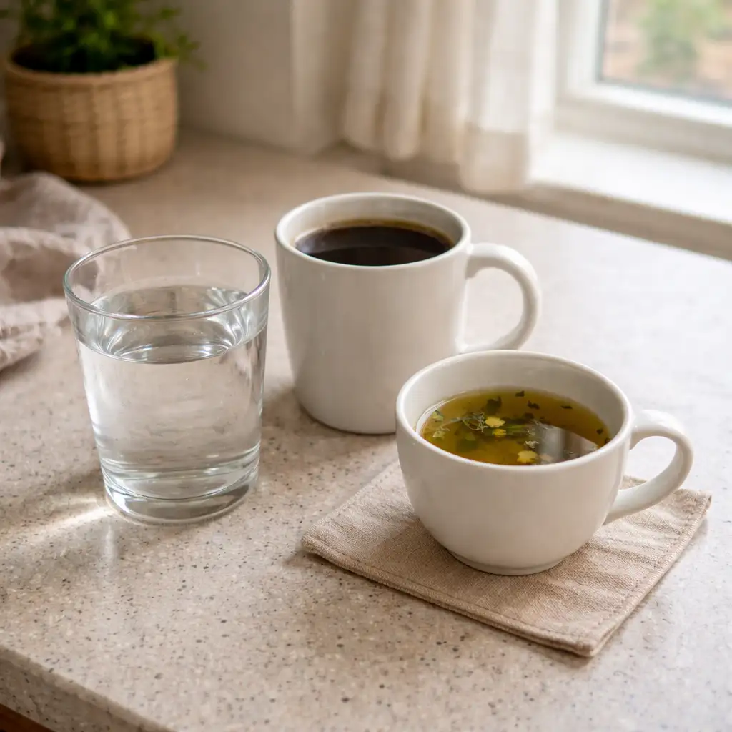 Lemon cucumber infused water for hydration during fasting what can you drink while fasting